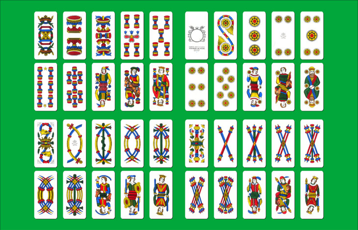 イタリアカード:carte da gioco:イタリアのトランプ