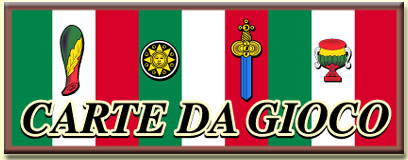 イタリアカード:carte da gioco:イタリアのトランプ