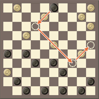 ドラフツ,draughts,100マスドラフツ