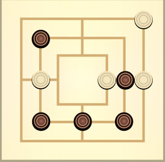 ナインメンズモリス:Nine Mens Morris