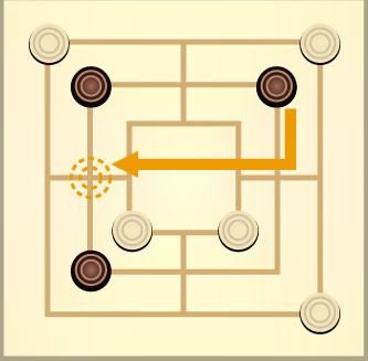 ナインメンズモリス:Nine Mens Morris